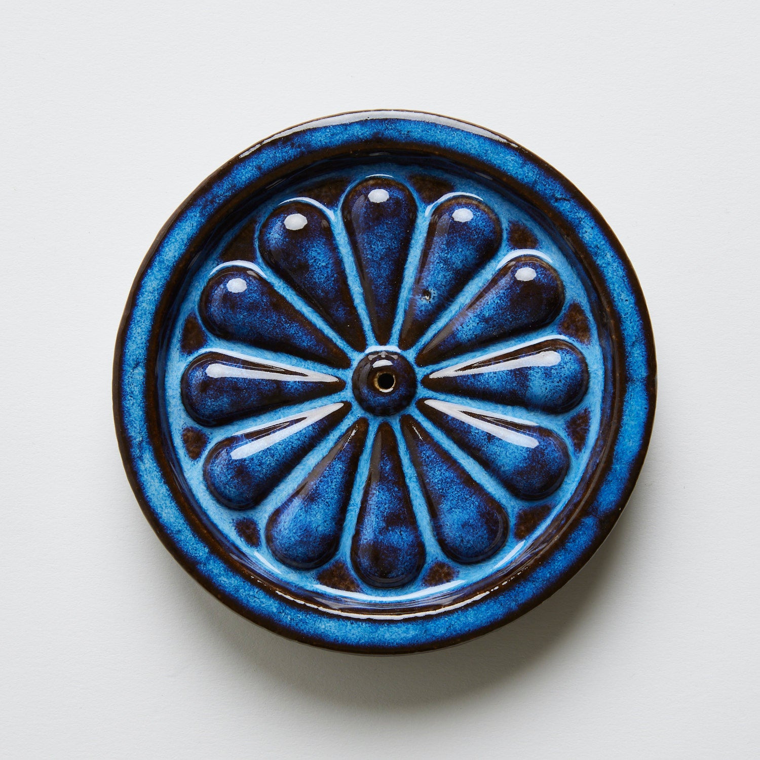 Roof Tile Flower Incense Holder